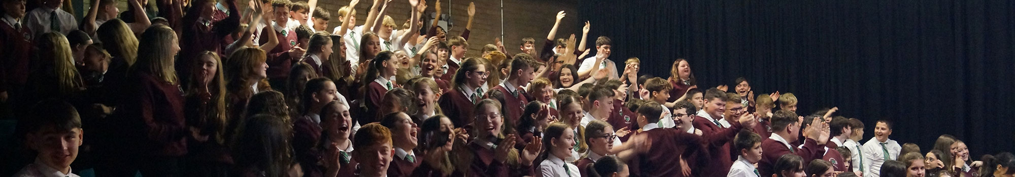 Pupils and facilities at Ysgol Morgan Llwyd in Wrexham