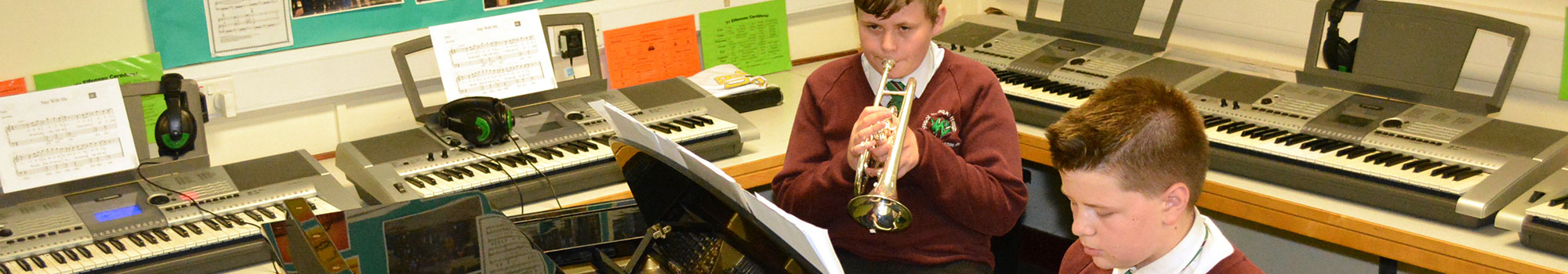 Pupils and facilities at Ysgol Morgan Llwyd in Wrexham