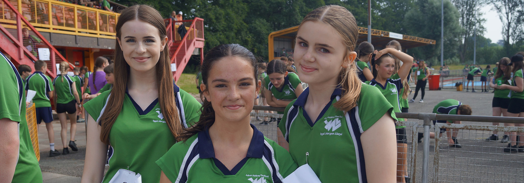 Pupils and facilities at Ysgol Morgan Llwyd in Wrexham