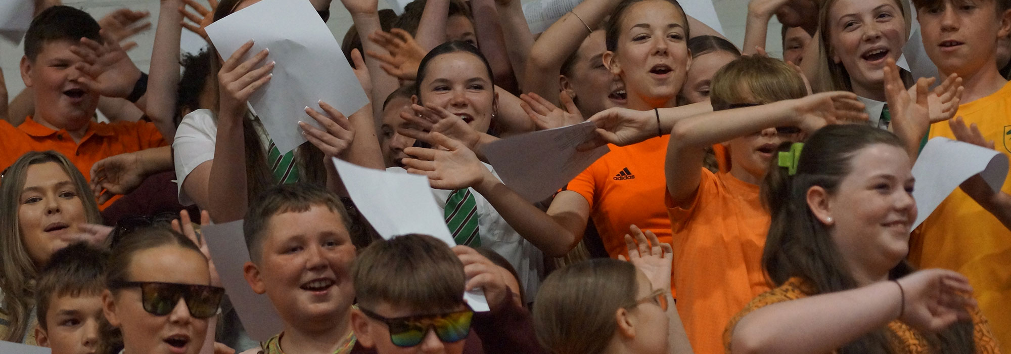 Pupils and facilities at Ysgol Morgan Llwyd in Wrexham