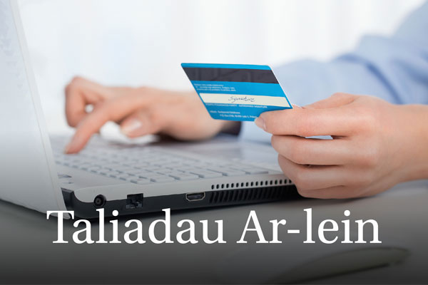 Taliadau Ar-lein
