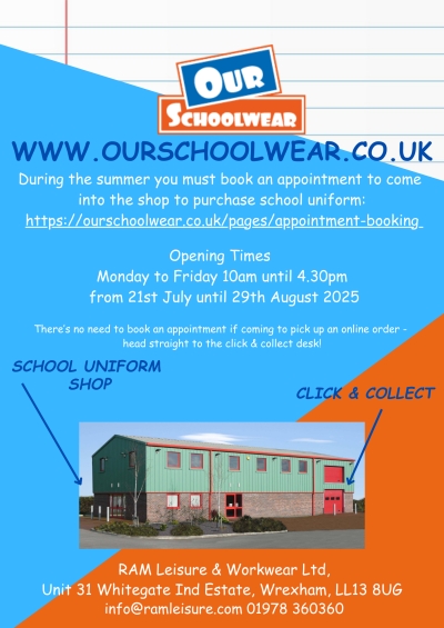 NEWS FROM RAM LEISURE!